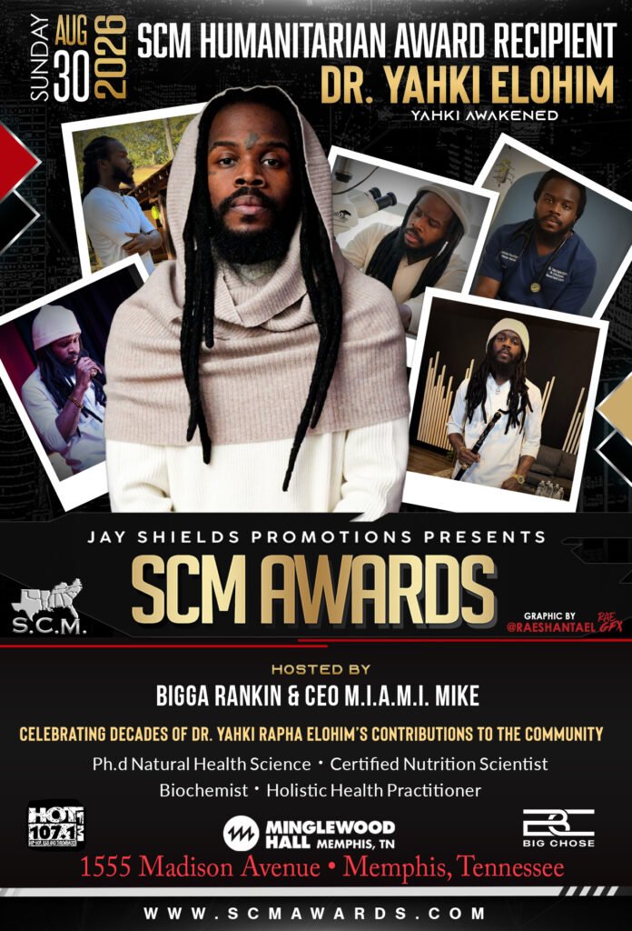 Dr. Yahki Rapha Elohim 3 SCM Awards Humanitarian Award