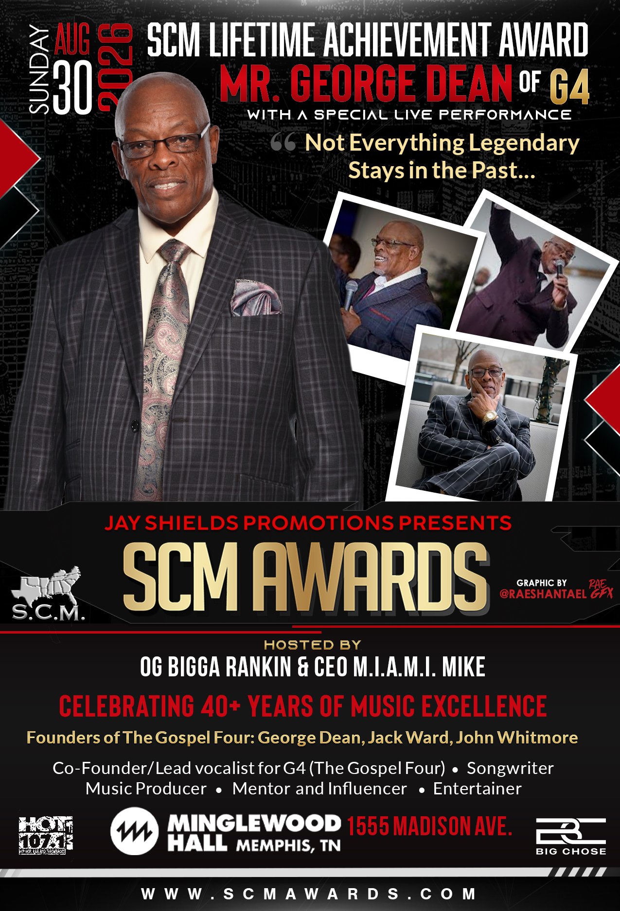 Mr. George Dean 1 SCM Awards Lifetime Achievement Award GeorgeDean